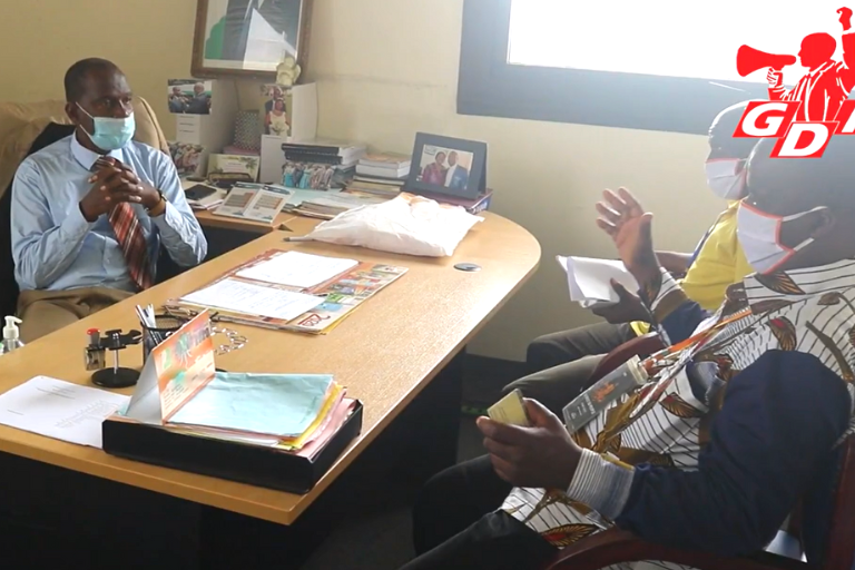 Séance de travail à la direction des affaires juridiques du ministère de l’éducation nationale et l’alphabétisation