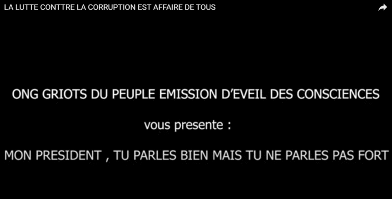 MON PRÉSIDENT, TU PARLES BIEN MAIS TU NE PARLES PAS FORT!!